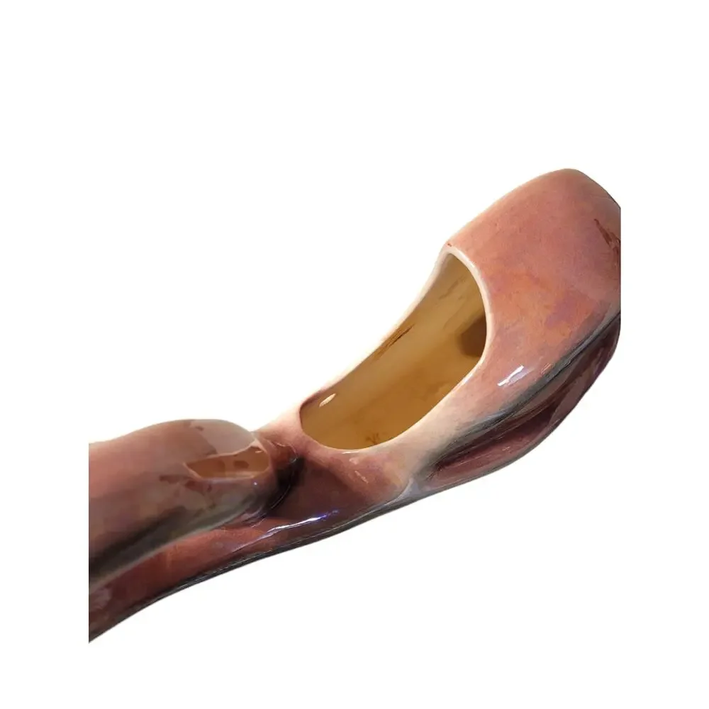 Vintage Ceramicraft  G- Clef Musical Note Ceramic Wall Pocket Planter